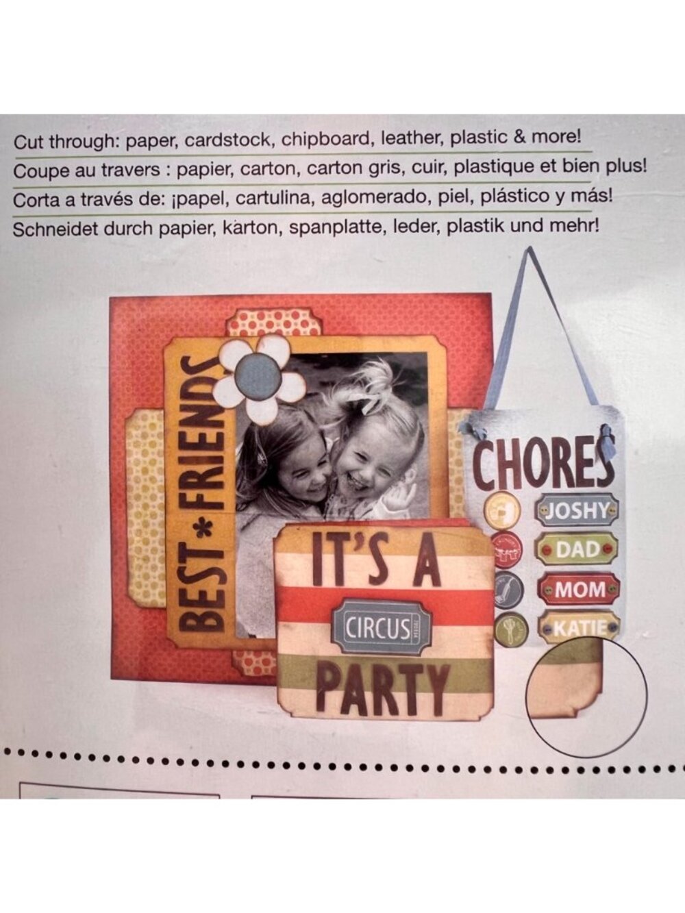 Crop-A-Dile Corner Chomper 2-In-1 Punch Stub & Deco Cut By We R Memory Keepers - Picture 9 of 11